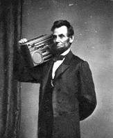 abraham lincoln animation GIF by weinventyou