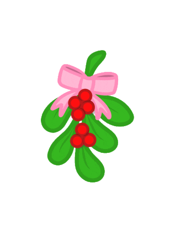 Christmas Mistletoe Sticker