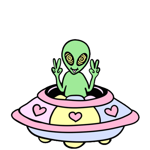 Alien Sticker by lilxbun