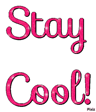 Stay Cool Sticker