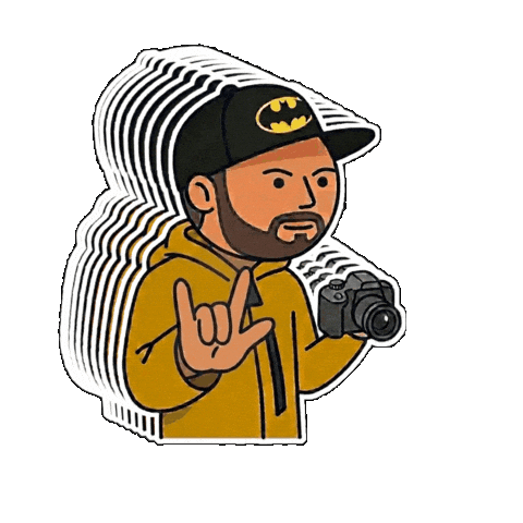 Photography Batman Sticker by 0711bilder
