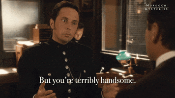 Cbc Good Looking GIF by Murdoch Mysteries