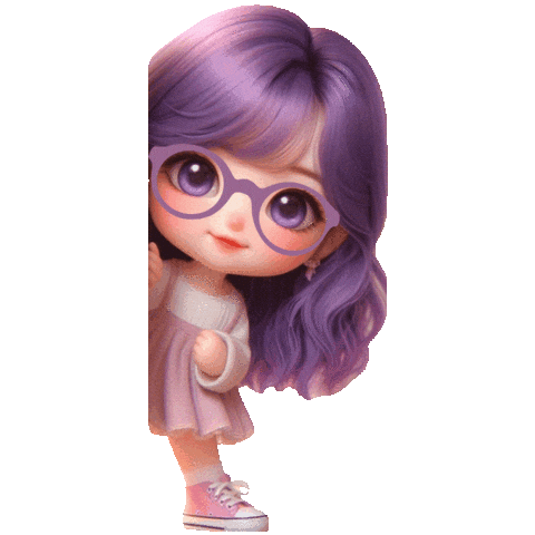 Girl Sticker