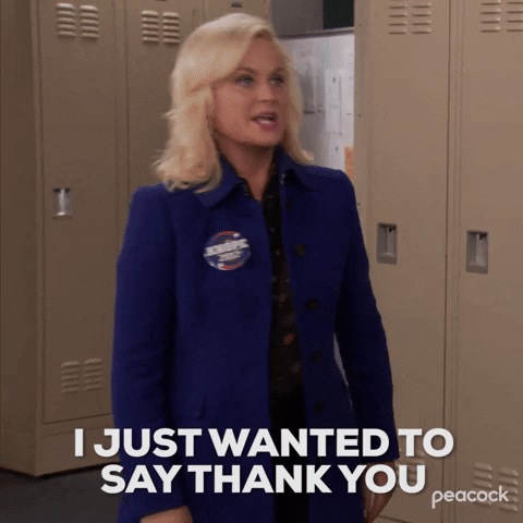 Season 4 Thank You GIF by Parks and Recreation