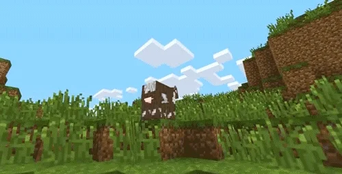 video games cow GIF