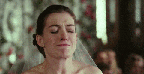 Cry About It Anne Hathaway GIF - Find & Share on GIPHY