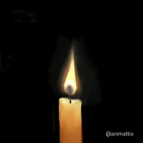 Blowing Out Flame Of Love GIF