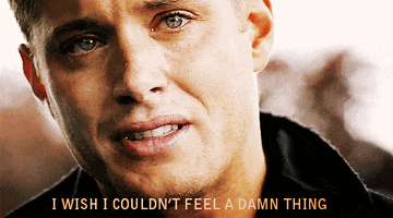 love supernatural man crying dean
