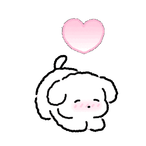 Dog Love Sticker