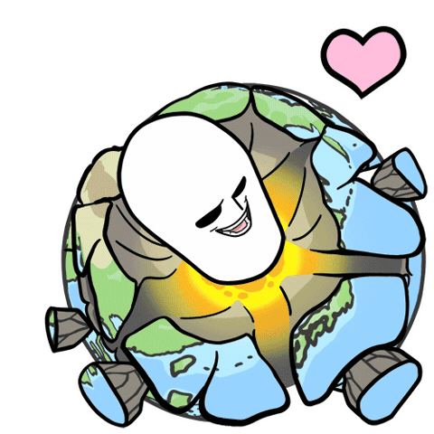 Earth Sticker