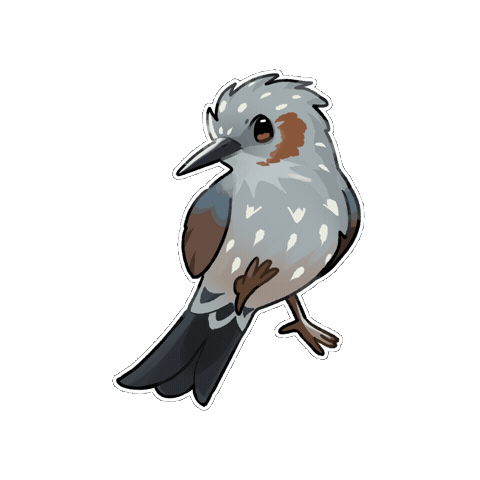 Bird 鳥 Sticker