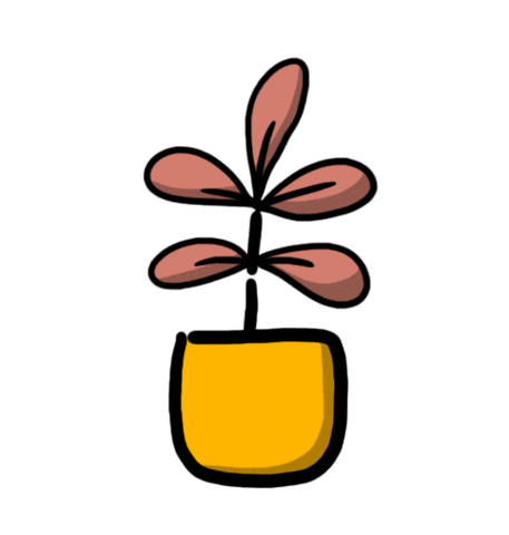 Fleur Plante Sticker