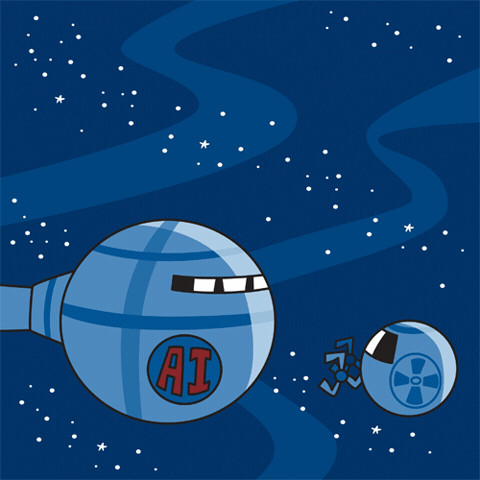 2001 A Space Odyssey Animation GIF by joeyahlbum