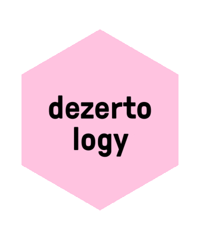 Dezertology Sticker by Hungry Studio