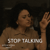 Alia Shawkat Shut Up GIF by Amazon Prime Video