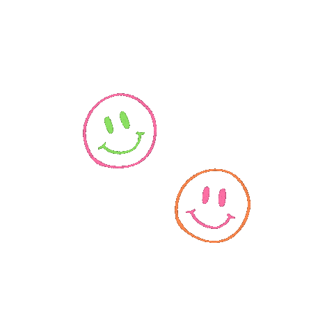 Happy Smiley Face Sticker