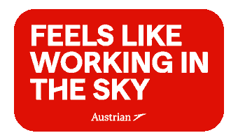 Flightattendant Faday Sticker by Austrian Airlines