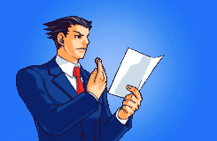 Image result for phoenix wright gif