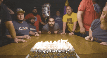 Happy Birthday Candles GIF by Carter Chevrolet
