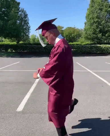 Dance Graduation GIF by Storyful