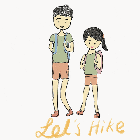 Hiking GIF