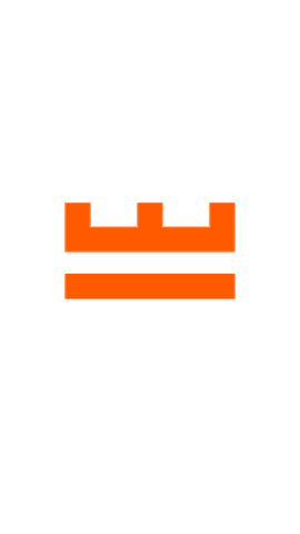 Orange Crown Sticker by Tresoar