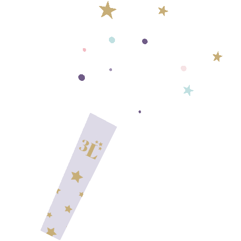 3L pastelerías Sticker