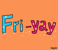 It Is Friday GIF by 大姚Dayao