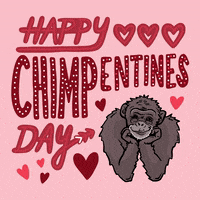 Valentines Day GIF by Save the Chimps