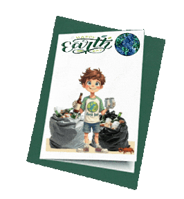 Earth Day Teenagers Sticker