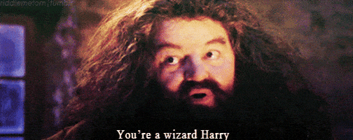 Yeer a wizard!