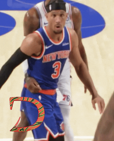 New York Knicks Wow GIF by Dobbi Apparel
