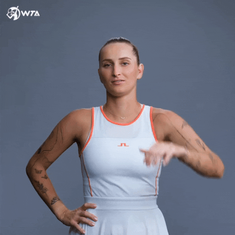 Marketa Vondrousova Yes GIF by WTA