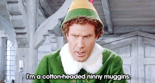 Image result for buddy the elf cotton headed