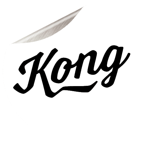 Kong Screenprinting Sticker
