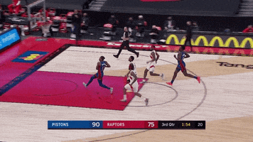 Sport Swinging GIF by Detroit Pistons