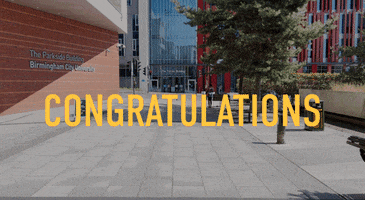 Congratulations Results Day GIF by BCU
