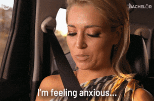 Nervous Anxiety GIF by The Bachelor Australia