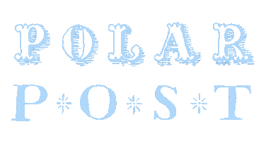Polar Post Sticker