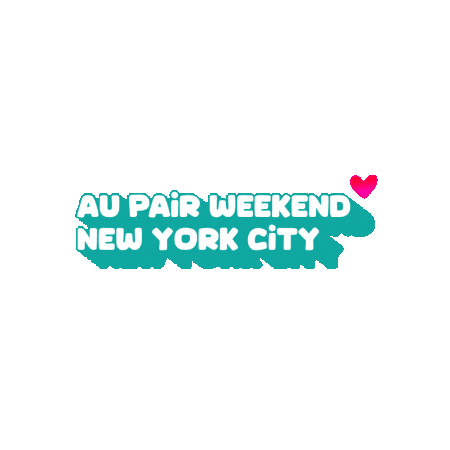 Au Pair Weekend Sticker