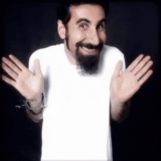 System Of A Down Serj Tankian Hands GIF