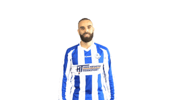 Blauwwit Sticker by Voetbalvereniging Scherpenzeel