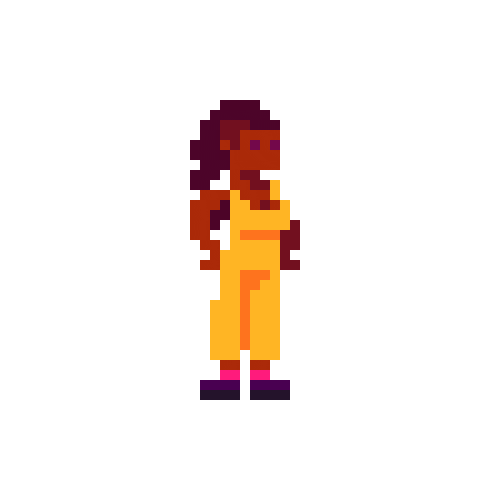 Animation 8Bit Sticker