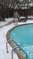 Im Fine Pool Party GIF by Tricia  Grace