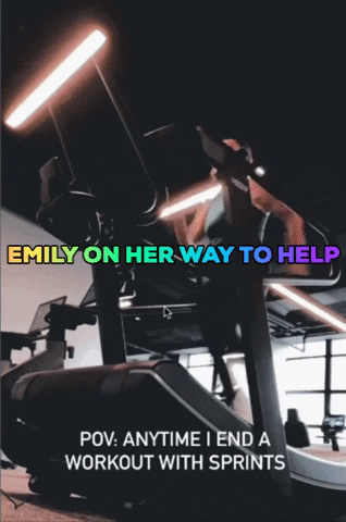 Emily Running GIF