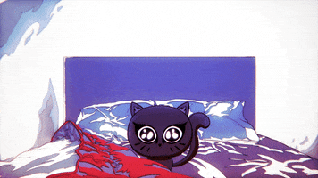 Cat Cartoon GIF by Cafuné