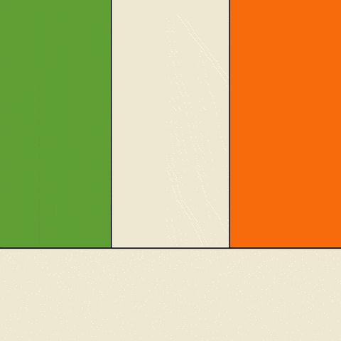 St Patricks Day Illustration GIF by Curtains Cool