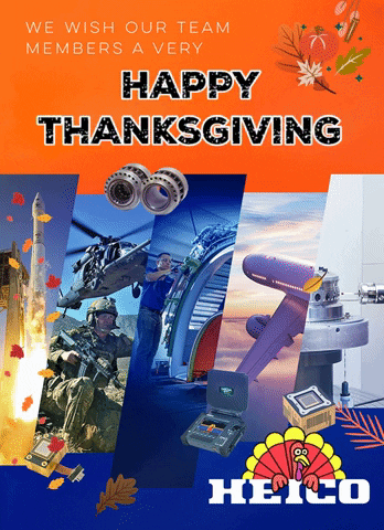 Thanksgiving Givethanks GIF by HEICO