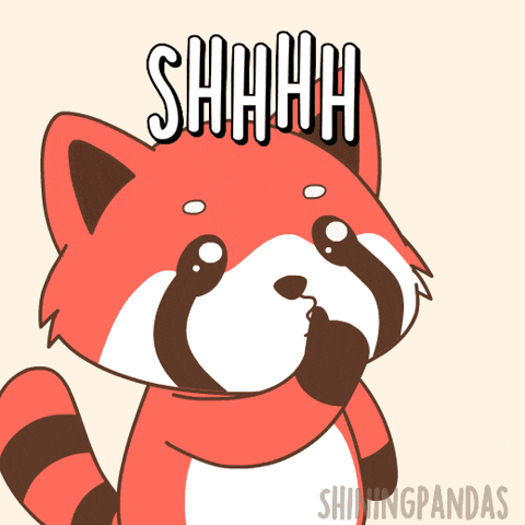 Red Panda Shut Up GIF