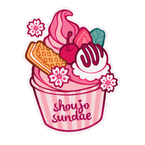 Shoujo Sundae Sticker